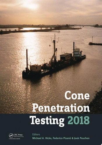 Cone Penetration Testing 2018 Proceedings of the 4th International Symposium on Cone Penetration Testing (CPT'18), 21-22 June, 2018, Delft, The Netherlands