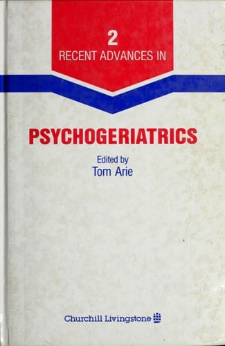 Recent Advances in Psychogeriatrics