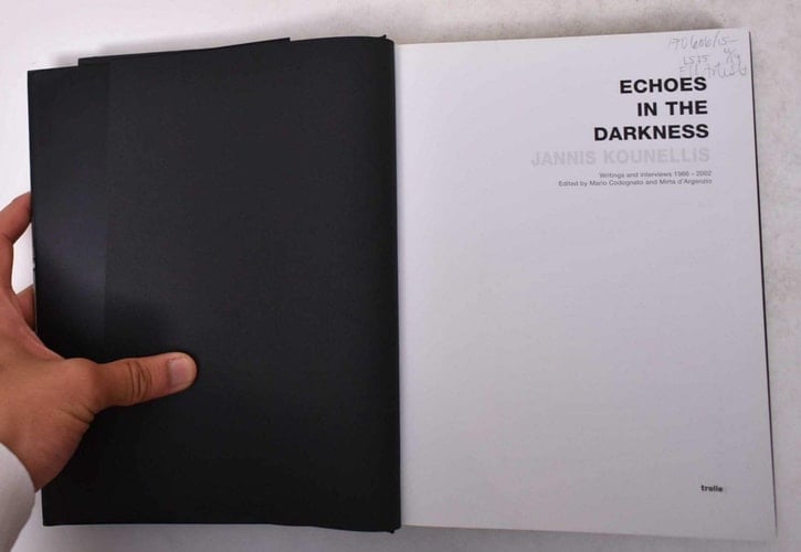 Echoes in the Darkness: Writings and Interviews 1966 - 2002