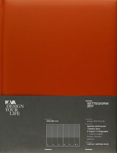 Settegiorni Baladek, Orange Weekly Diary 2017 (Multilingual Edition)