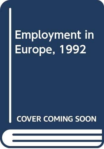 Employment in Europe 1992