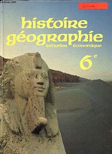 Histoire géographie initiation économique