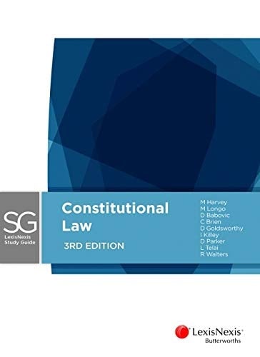 LexisNexis Study Guide: Constitutional Law, 3rd Edition