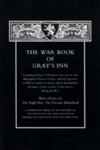 War Book of Grays Inn