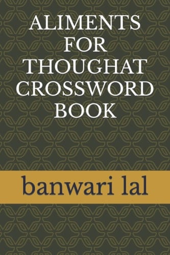 ALIMENTS FOR THOUGHAT CROSSWORD BOOK