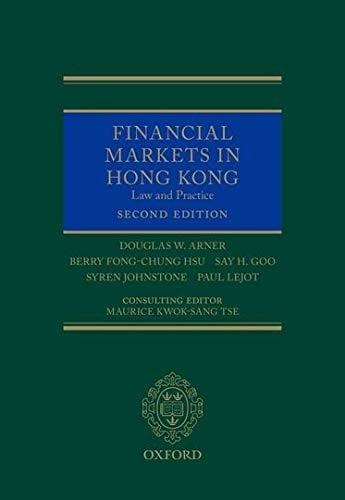 Financial Markets in Hong Kong Law and Practice