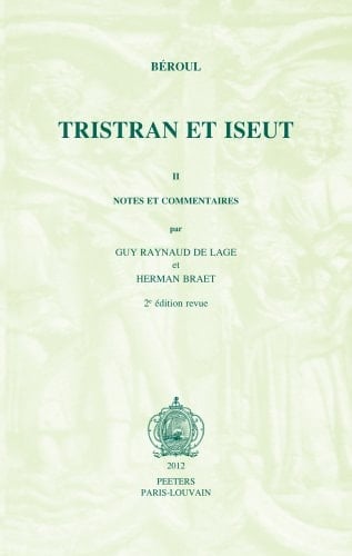 Tristran et Iseut poème du XIIe siècle