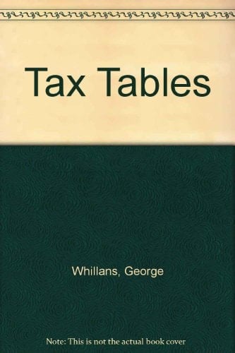 Tax Tables 1983-84. Ed. G. Whillans