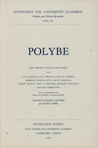 Polybe Vandoeuvres-Geneve, 27 Aout-1er Septembre 1973
