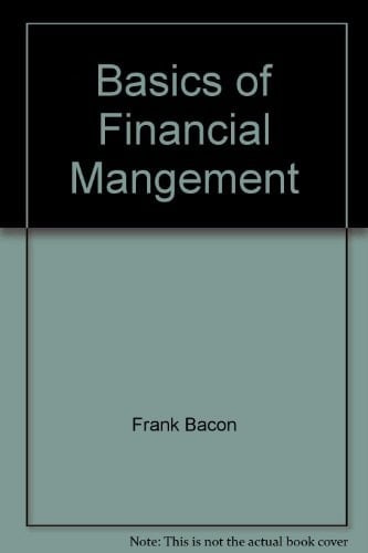 Basics of Financial Mangement