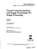 Visual Communications and Image Processing '91 Image Processing : 11-13 November 1991, Boston, Massachusetts