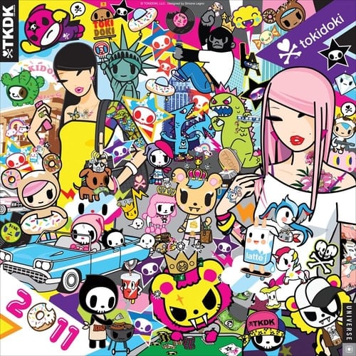 Tokidoki 2011 Wall Calendar
