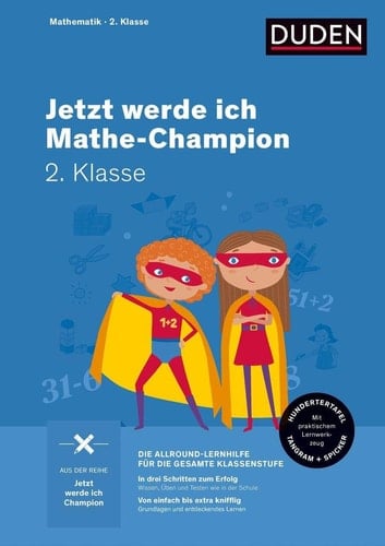 Duden, jetzt werde ich Mathe-Champion *2. Klasse. ...