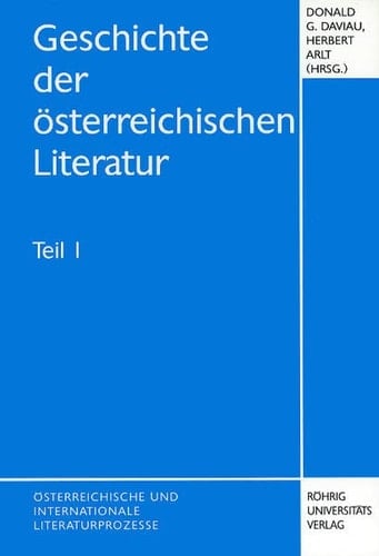 Geschichte der österreichischen Literatur 2(1996)