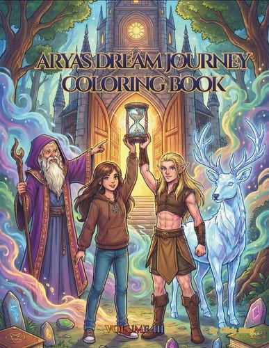 ARYA'S DREAM JOURNEY: COLORING BOOK