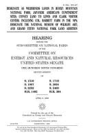 Designate as Wilderness Lands in Rocky Mountain National Park; Japanese Americans Confinement Sites; Convey Land to Lewis and Clark Visitor Center; Including Col. Barrett Farm in the Nps; Designate the National Museum of Wildlife Art; And Grand Teton Nati