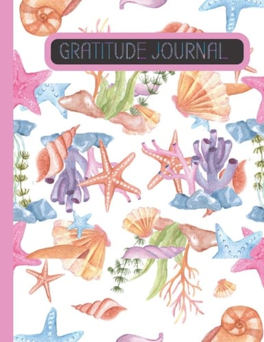 Gratitude Journal: Little mermaid positivity Diary