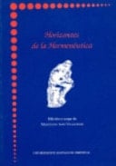 Horizontes de la Hermenéutica: actas