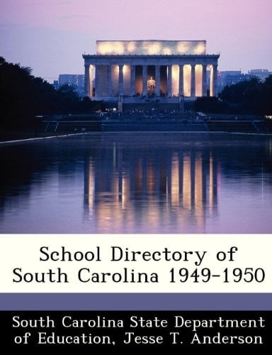 School Directory of South Carolina 1949-1950