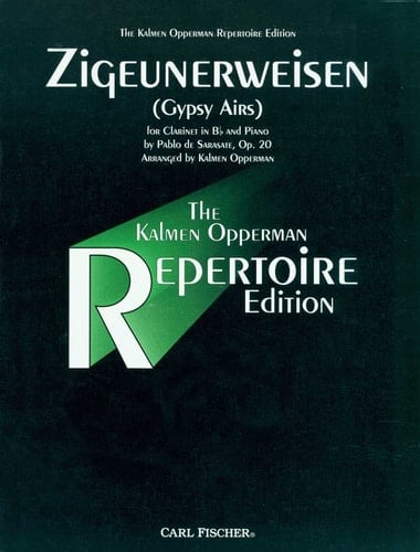 ZIGENUERWEISEN CLARINETTE-LIVRE +PARTITION