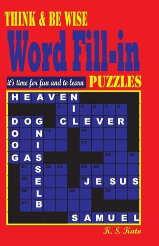 Think and Be Wise Word Fill in Puzzles