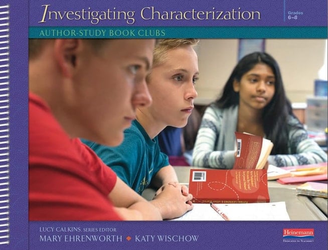 Units of Study Reading Investigating Characterization