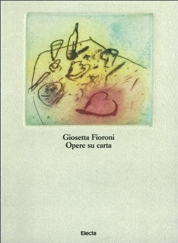 Giosetta Fioroni opere su carta, 1960-1990