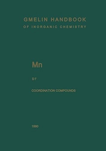 Mn Manganese Coordination Compounds 7