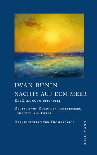 Nachts auf dem Meer Erzählungen 1920-1924