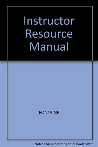 Instructor Resource Manual