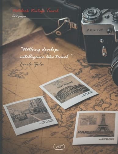 Notebook Vintage Travel Travel Notebook