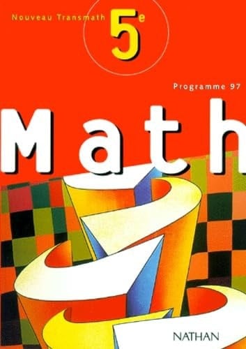 Math 5eme. Programme 1997
