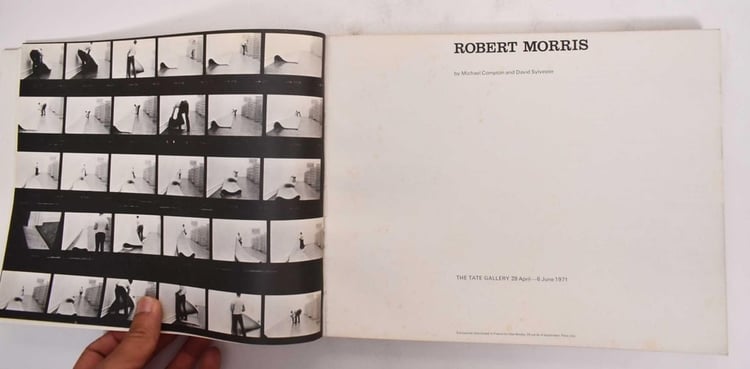 Robert Morris: [catalogue of an exhibition held at the] Tate Gallery, 28 April - 6 June 1971