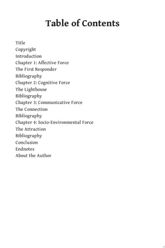 The Four Forces of Human Nature: A Unifying Theory