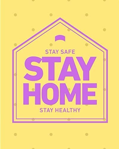 Stay Home NOTEBOOK WITH 150 PAGES SIZE 8*10: gifts for stay at home moms special, peaky blinders shirt stay home