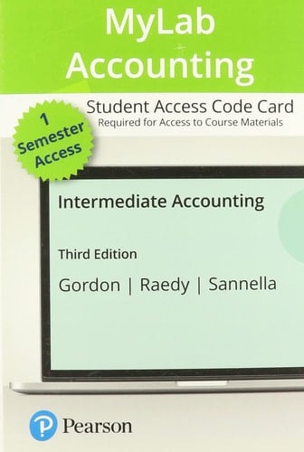 Intermediate Accounting -- MyLab Accounting with Pearson eText Access Code