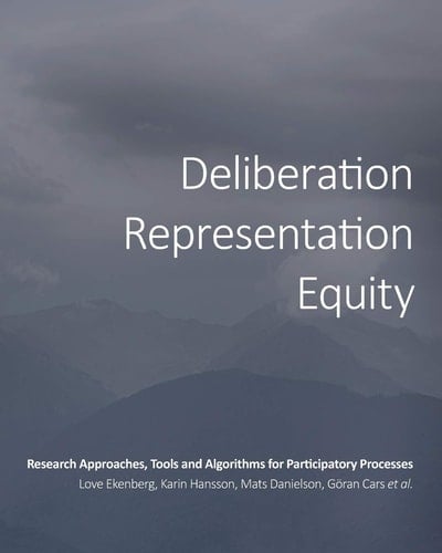 Deliberation, Representation, Equity Research Approaches, Tools and Algorithms for Participatory Processes