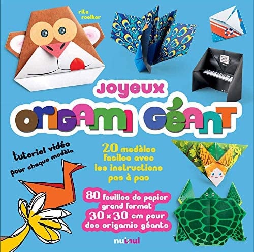 Joyeux origami géant