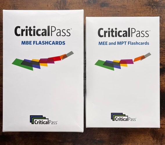 Critical Pass MBE, MEE and MPT Flashcards 2025-2026