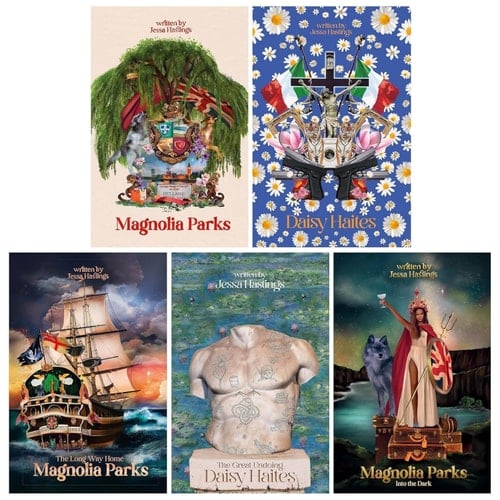 Magnolia Parks Universe Series 5 Books Collection Set (Original Cover Collection) (Magnolia Parks, The Long Way Home, Into the Dark, Daisy Haites & The Great Undoing)
