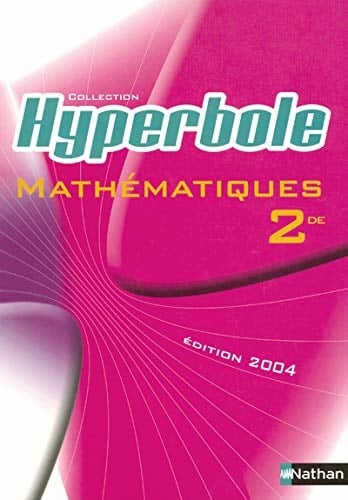 Mathématiques 2de programme 2000