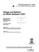 Storage and Retrieval for Media Databases 2001 24-26 January, 2001, San Jose, [California] USA