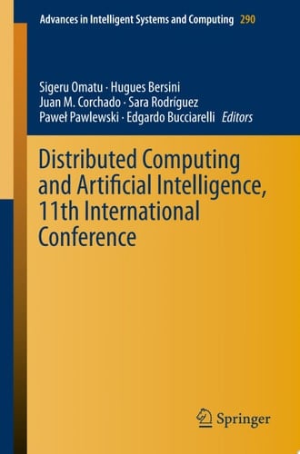 Distributed Computing and Artificial Intelligence, 11th International Conference