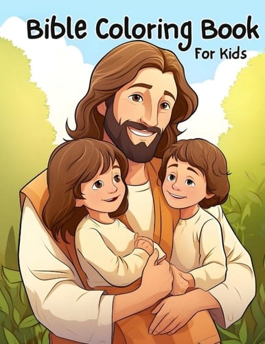 Bible Coloring Book For Kids: Christian Coloring Activity for Kids, Biblical illustrations