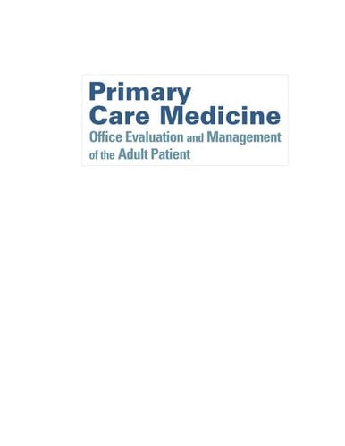 Primary Care Medicine