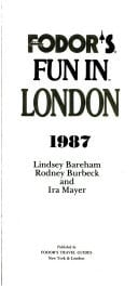 Fodor's Fun in London, 1987