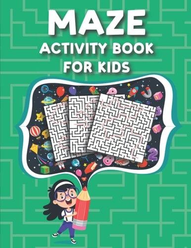 Maze Activity Book For Kids