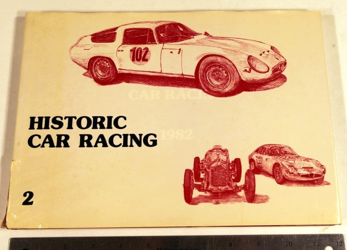 Historic Car Racing 1982