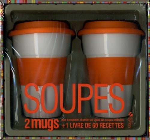 Soupes 2 mugs + 1 livre de 60 recettes