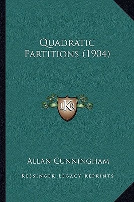 Quadratic Partitions (1904)